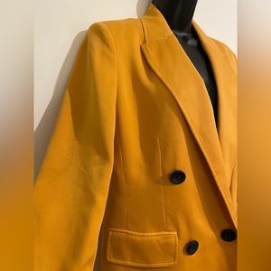 NWOT sunset yellow/gold blazer